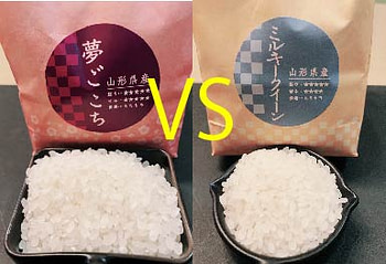 夢ごこちから食べ比べしてみた 山形米の専門店 尾形米穀店 夢ごこちから食べ比べしてみた 山形米の専門店 尾形米穀店
