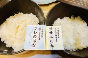 さわのはなとササニシキ、どちらの減りが早いかな?